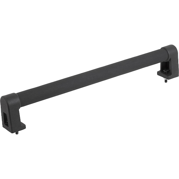 Tubular Handle A=500, L=534, H=55, 5, Form:A, Aluminum Blk Serrated Plastic Sleeve, Comp:Pa, D=M05X20
